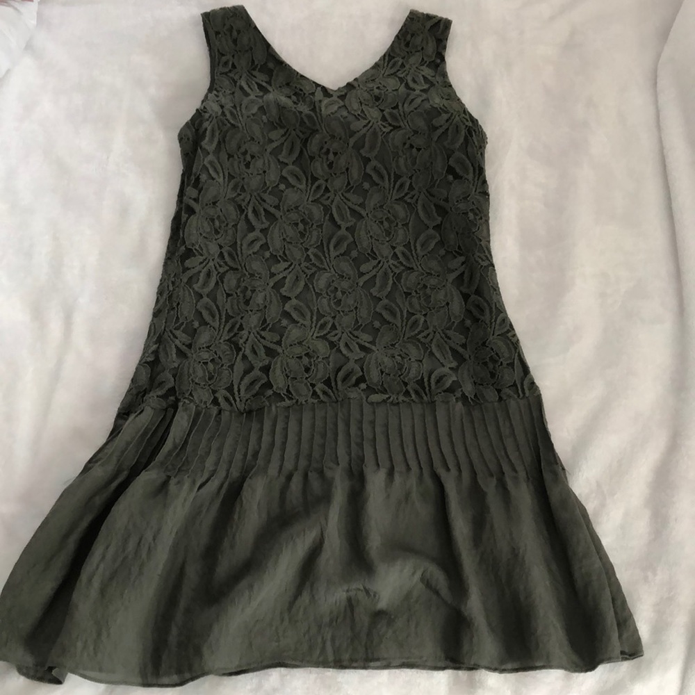 Altar’d State Olive green dress